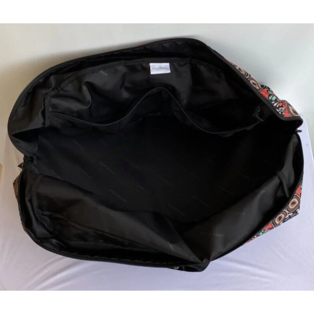 Vera Bradley Rolling Duffel Bag Overnight Weekend Carry On Luggage Sierra